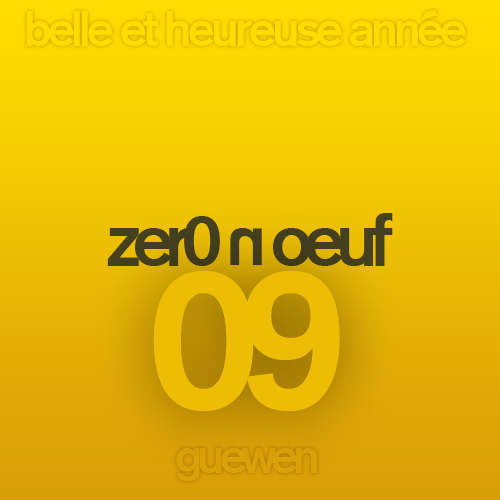 Bonne Ann�e 2009